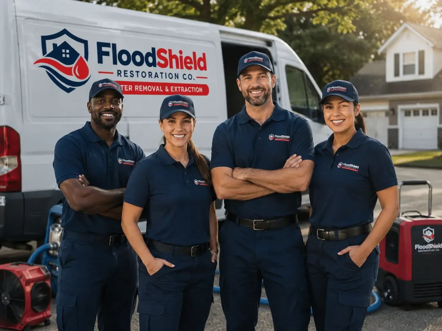 Flood Damage Restoration company in Petroleum, WV